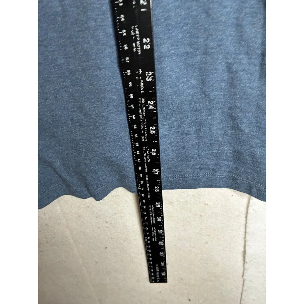 Banana Republic Mens Blue Heathered‎ Cotton Short Sleeve Polo Shirt Large 158896